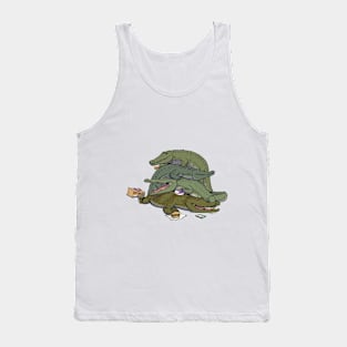 Crocodile stack Tank Top